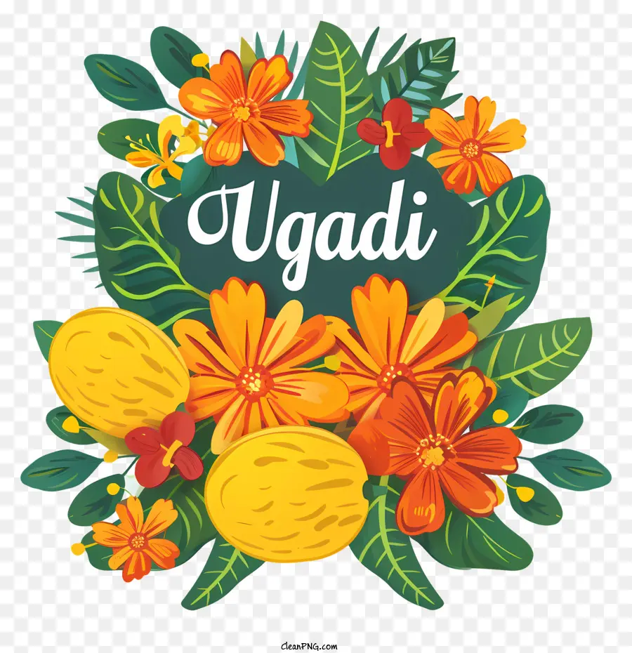 Happy Ugadi，กาด PNG