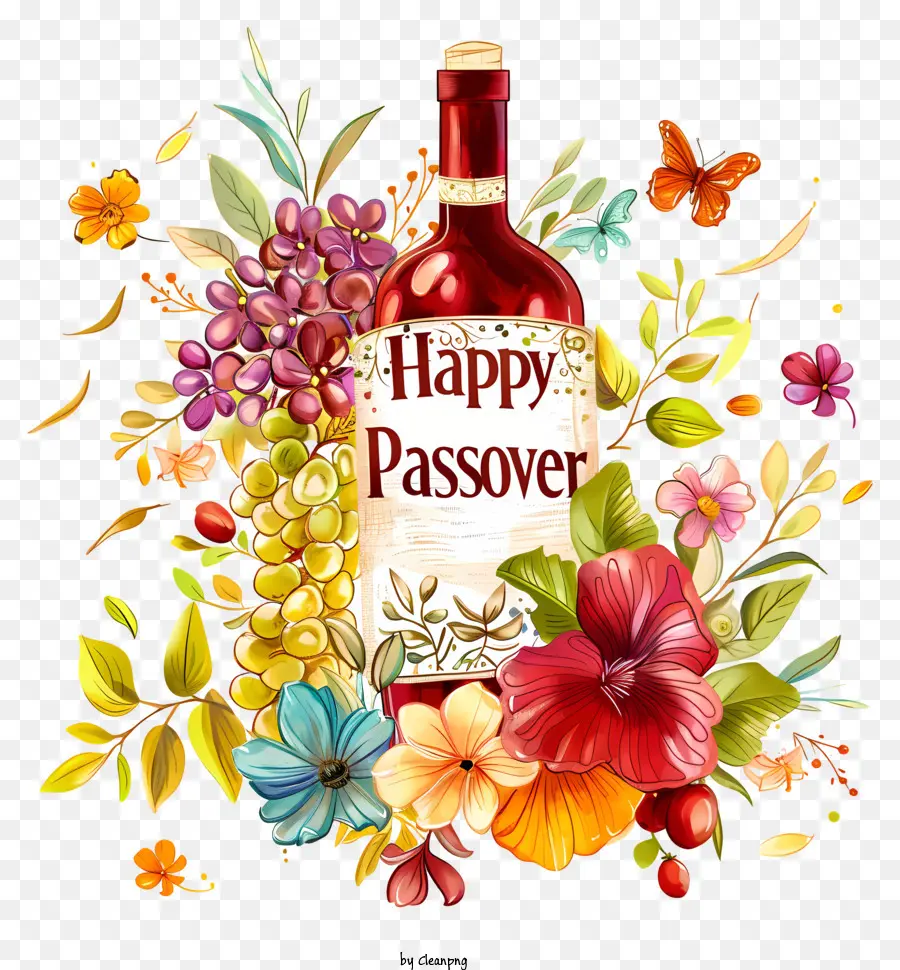 มีความสุข Passover，ไวน์ปัสกา PNG
