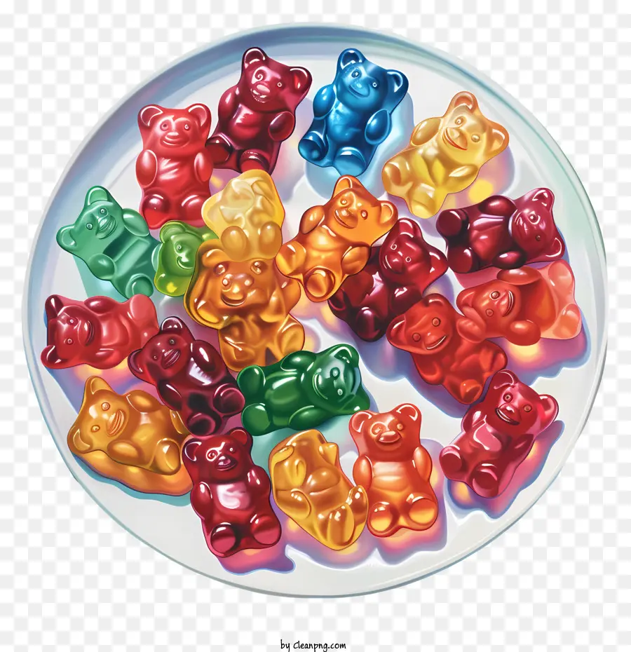 Gummi Bear Day，หมีเหนียว PNG