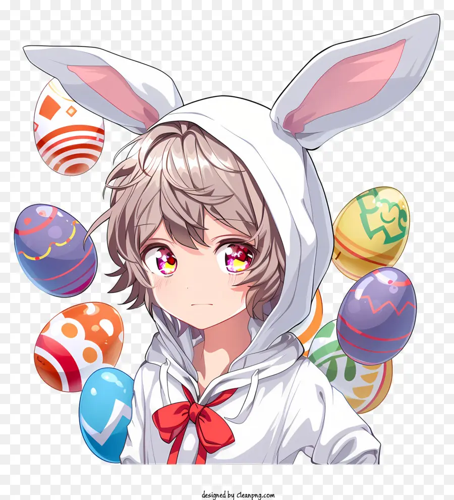 อนิเมะ，ตัวละครอนิเมะกับ Bunny Ears PNG