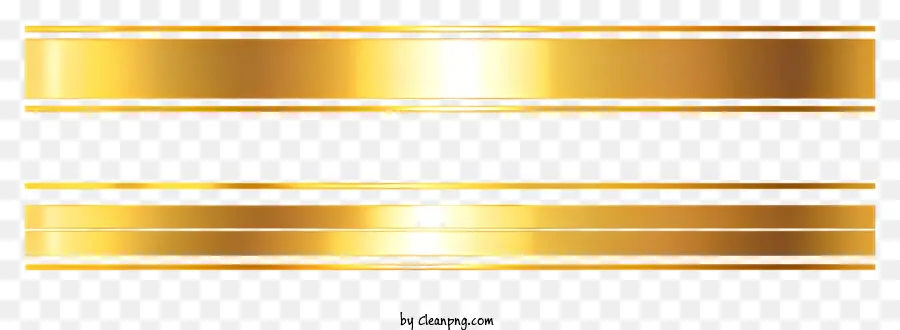เส้นแนวนอนสีทอง，ทองบาร์ PNG