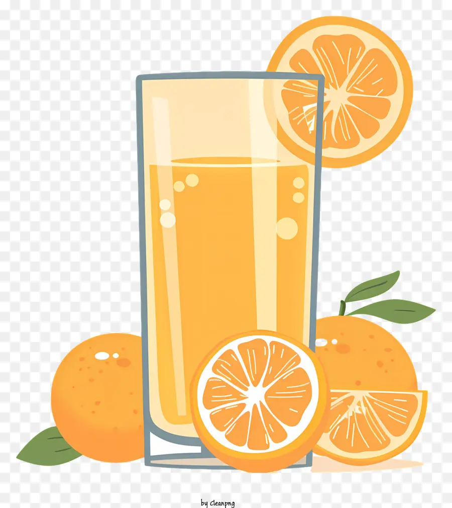 น้ำส้ม，Freshly บีบ PNG