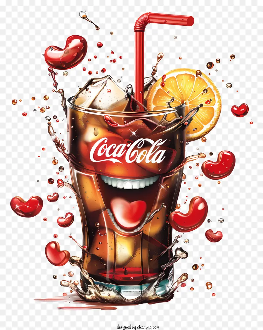 Coca Cola，แก้ว Coca Cola PNG