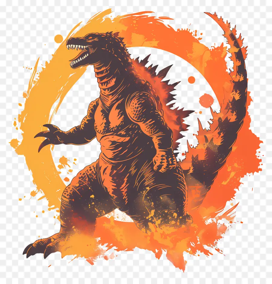 Godzilla，สัตว์ประหลาด PNG