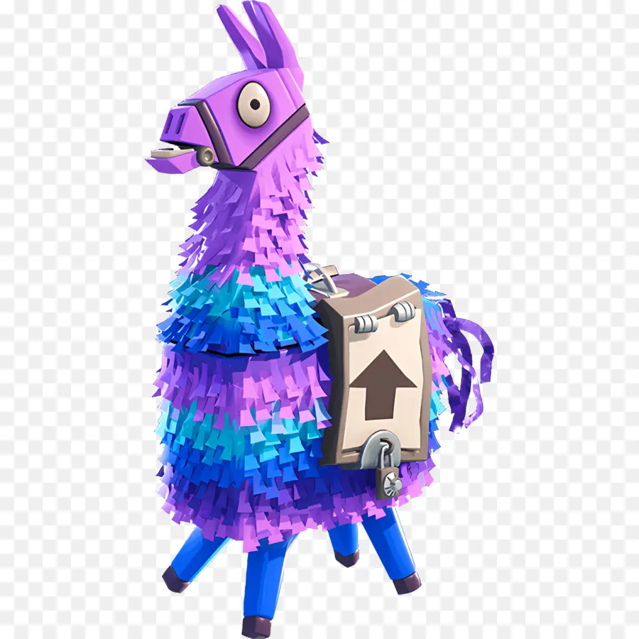 ยืน，Fortnite Llama PNG