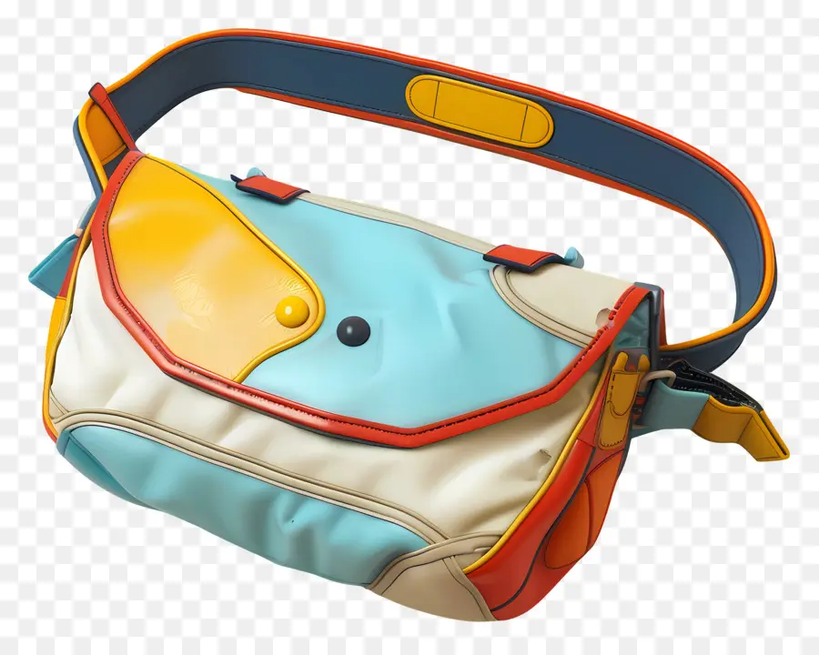 กระเป๋า Fanny Pack，ถุงสีสันสดใส PNG