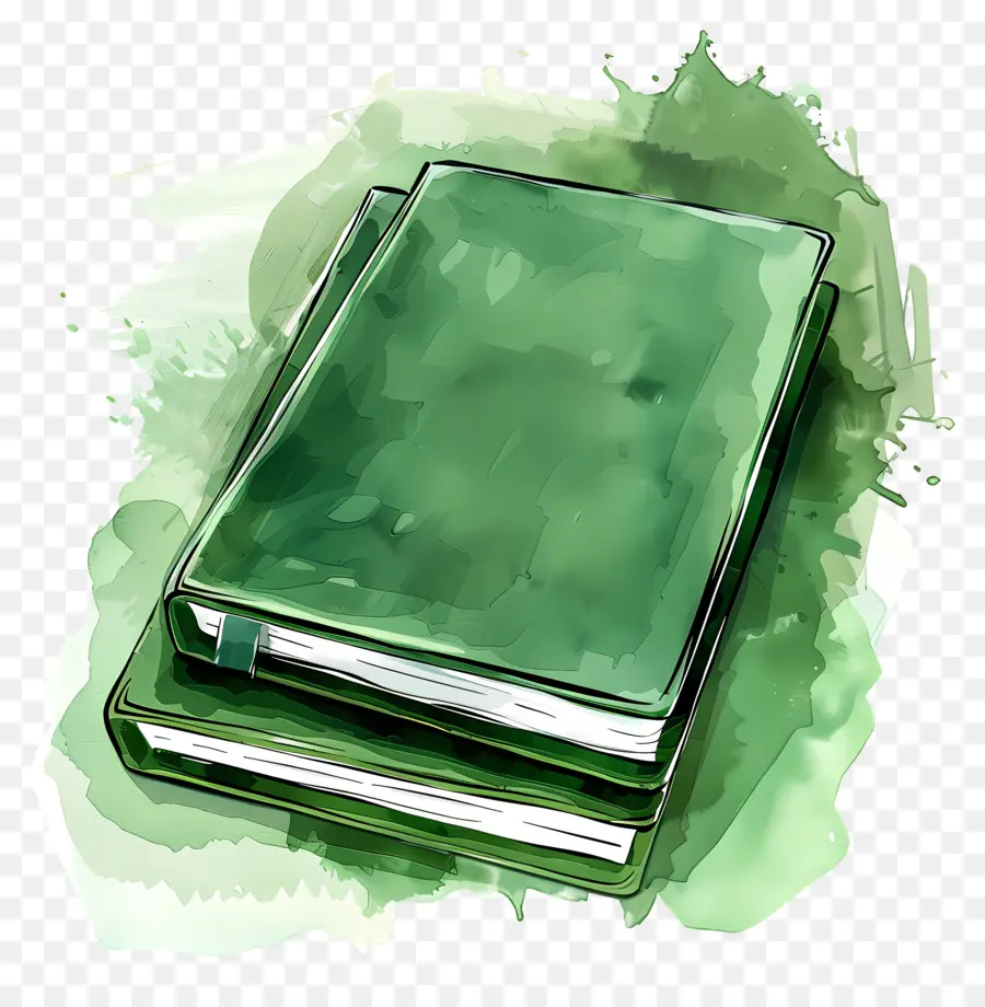 สมุดบันทึกสีเขียว，หนังสือที่เสียหายจากน้ำ PNG