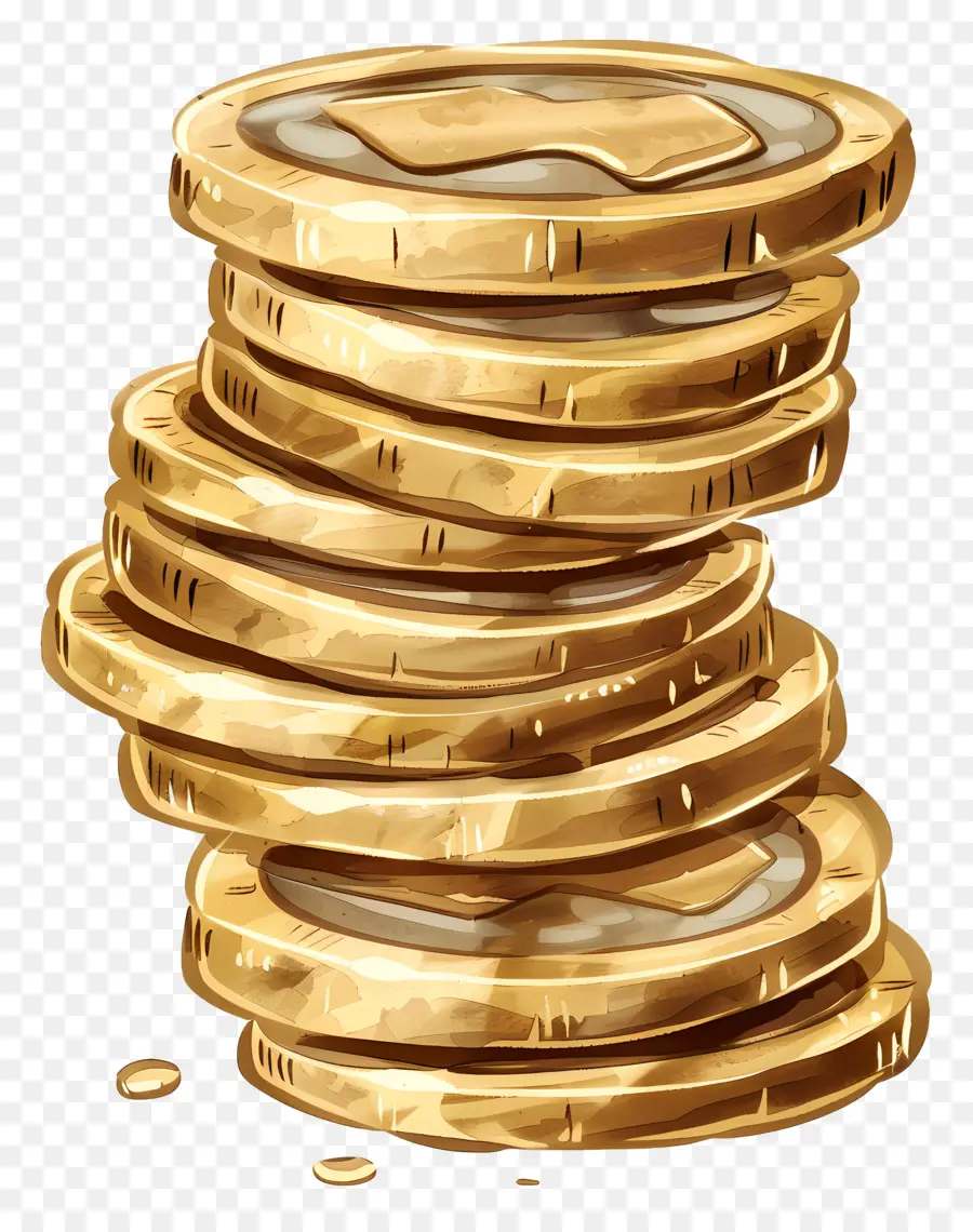 กองเหรียญ，เหรียญทอง PNG