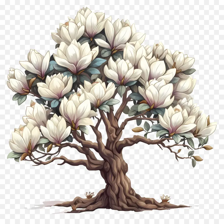 Magnolia ต้นไม้，ต้นไม้ PNG