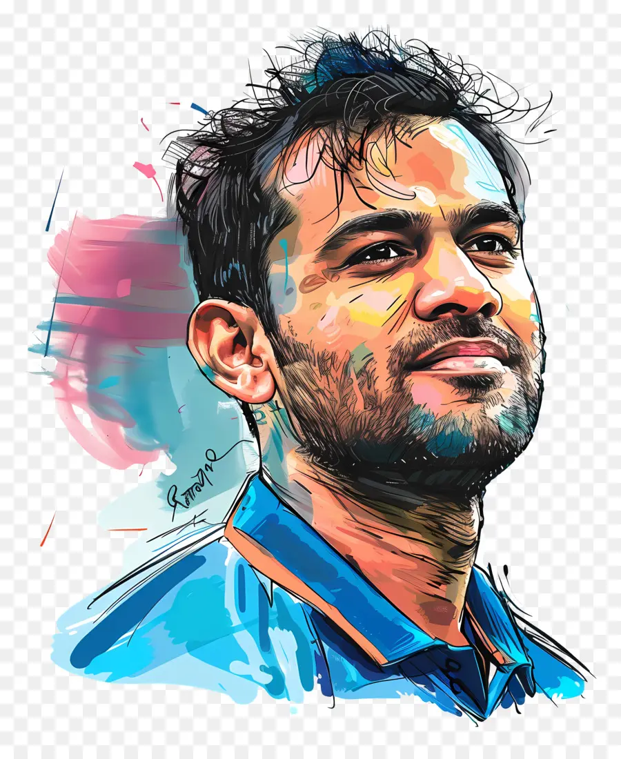 Dhoni，ภาพคน PNG