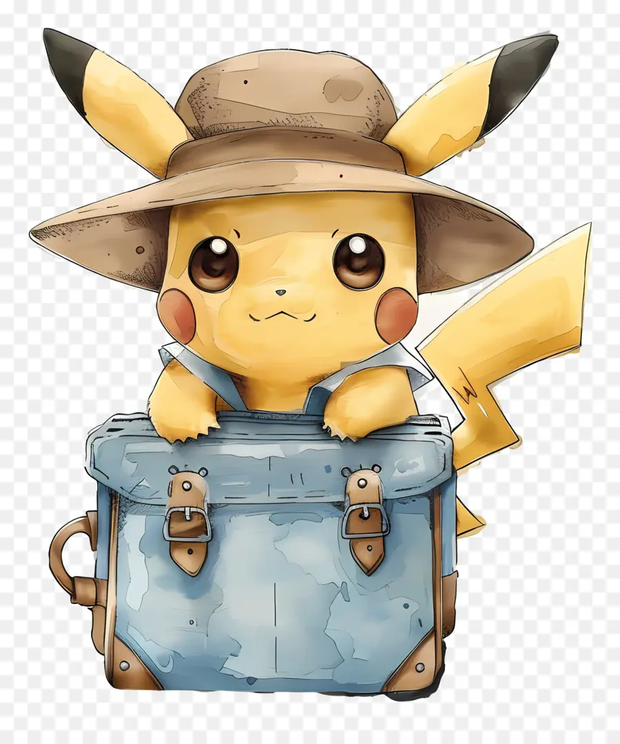 Pikachu，หมวก PNG