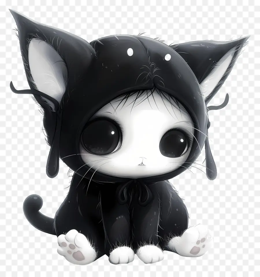 Kuromi，แมว PNG