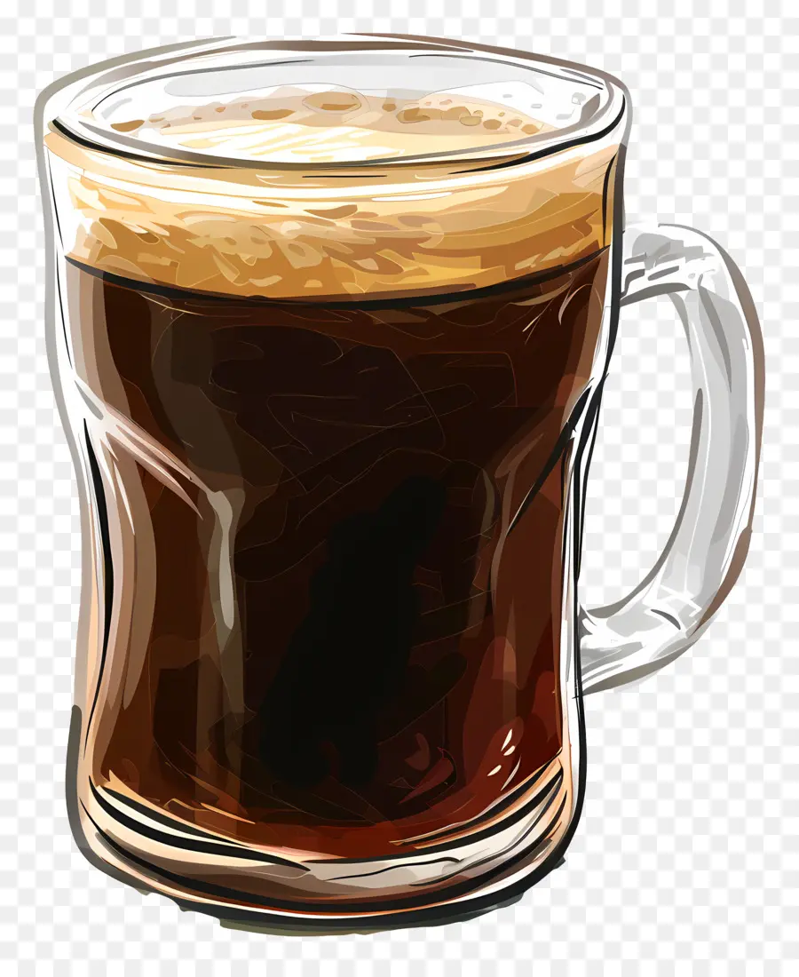 กาแฟดำ，แก้วกาแฟ PNG