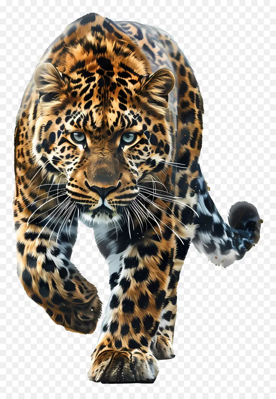 Amur Leopard，เสือดาว PNG