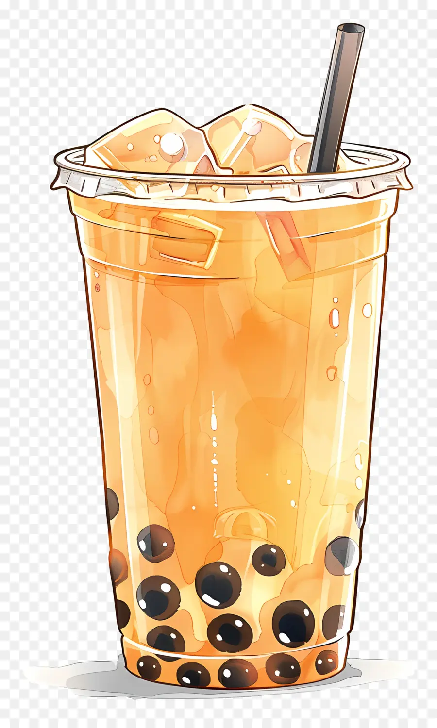 ชาฟอง，Boba PNG