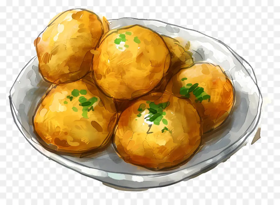 Batata Vada，ลูกทอด PNG