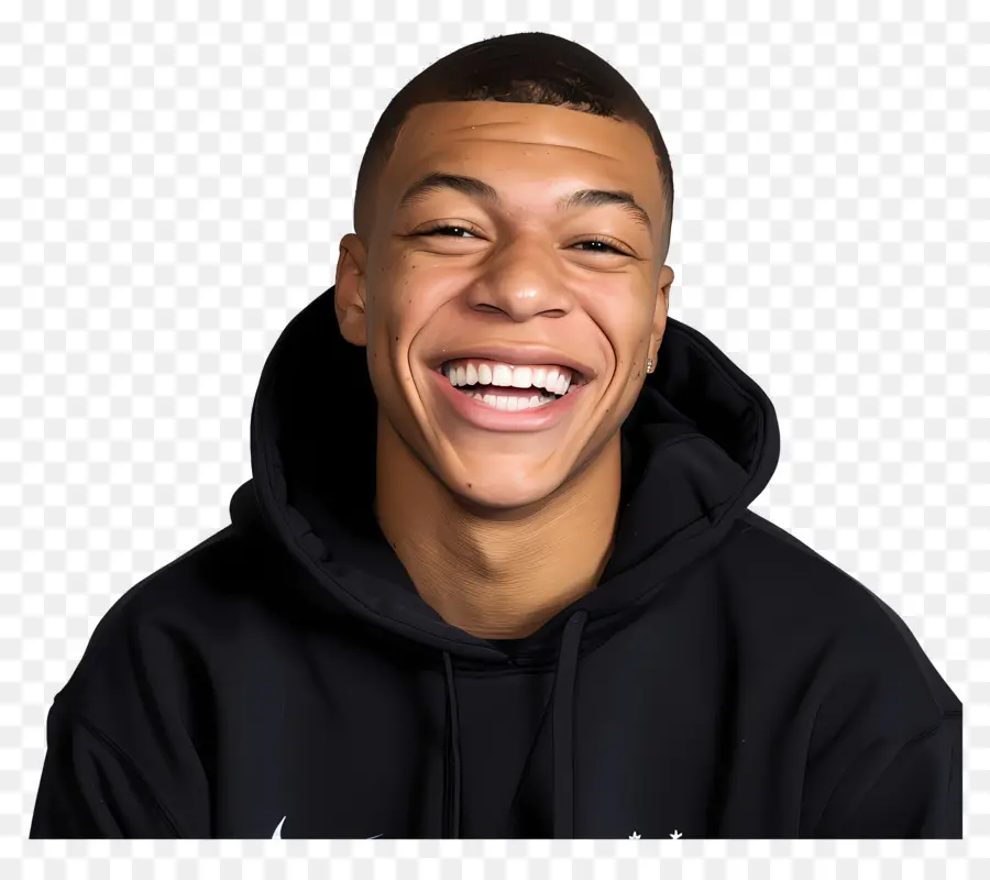 Kylian Mbappe，คนยิ้ม PNG