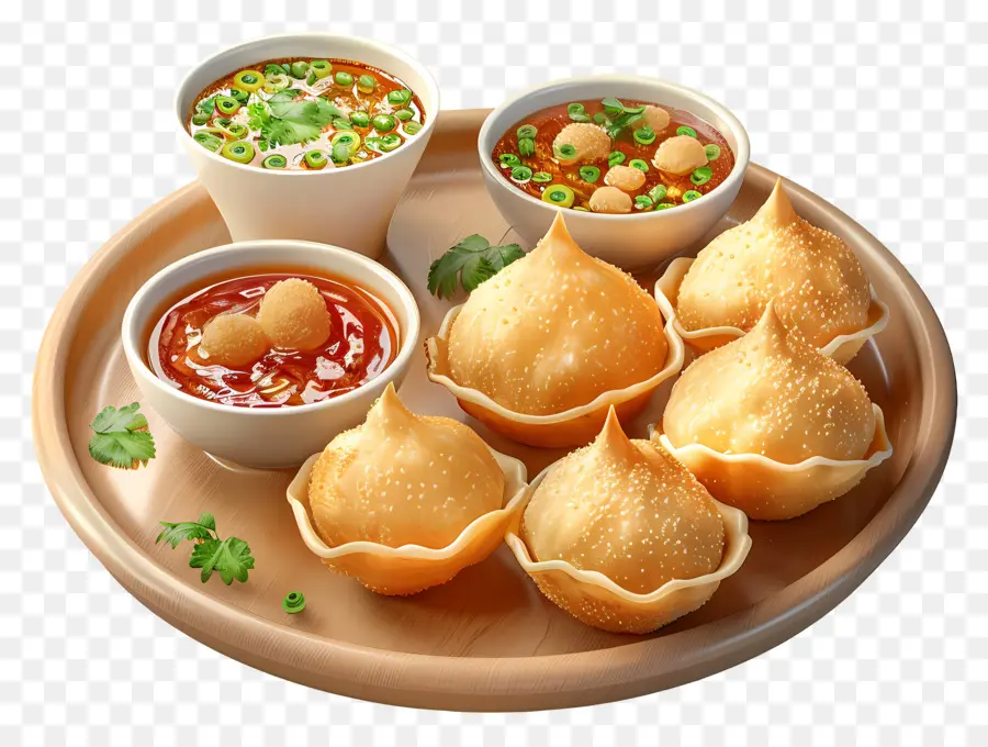 อาหาร Panipuri，น้ำปูริ PNG