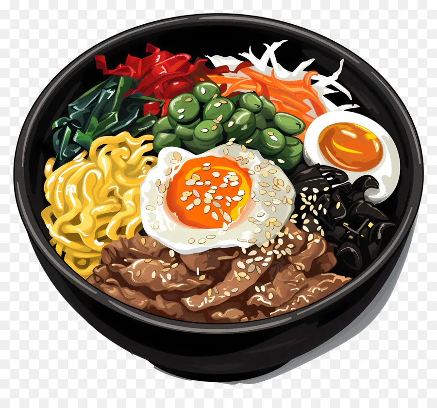 Bibimbap เกาหลี，Bibimbap PNG