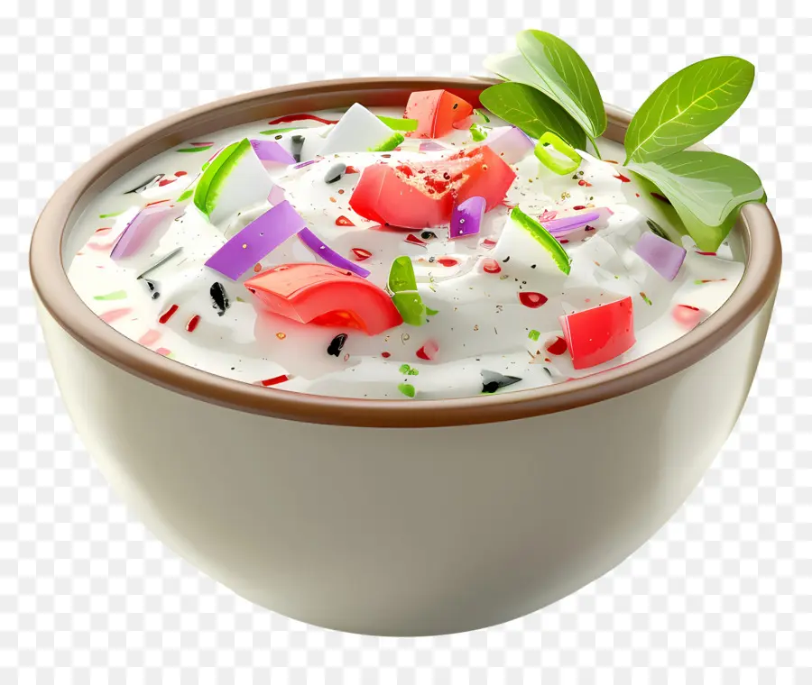 Raita，ชามสลัด PNG