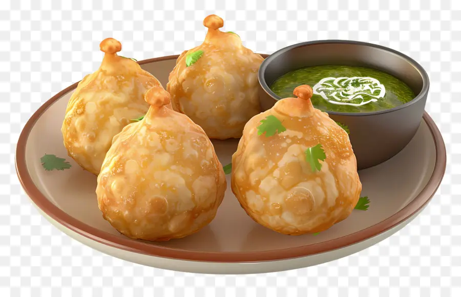 อาหาร Panipuri，ลูกทอด PNG