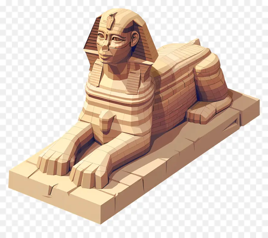 เยี่ยม Sphinx ของ Egypt Kgm，สฟิงซ์แห่งกิซ่า PNG