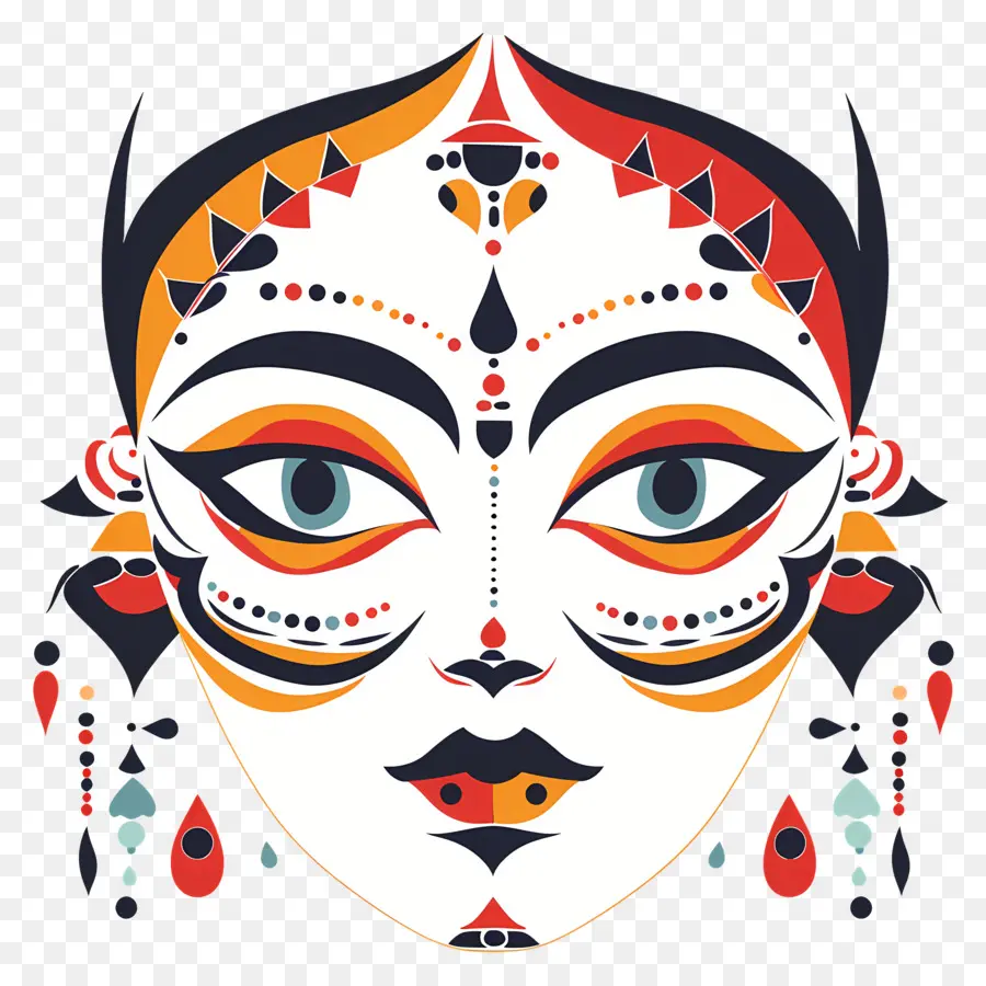 Durga Puja，หน้านามธรรม PNG