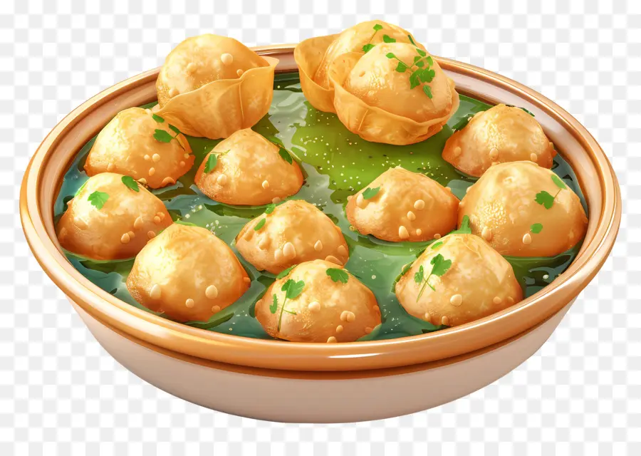 อาหาร Panipuri，น้ำปูริ PNG