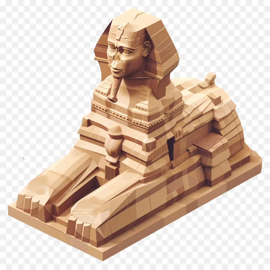 เยี่ยม Sphinx ของ Egypt Kgm，Sphinx รูปปั้น PNG