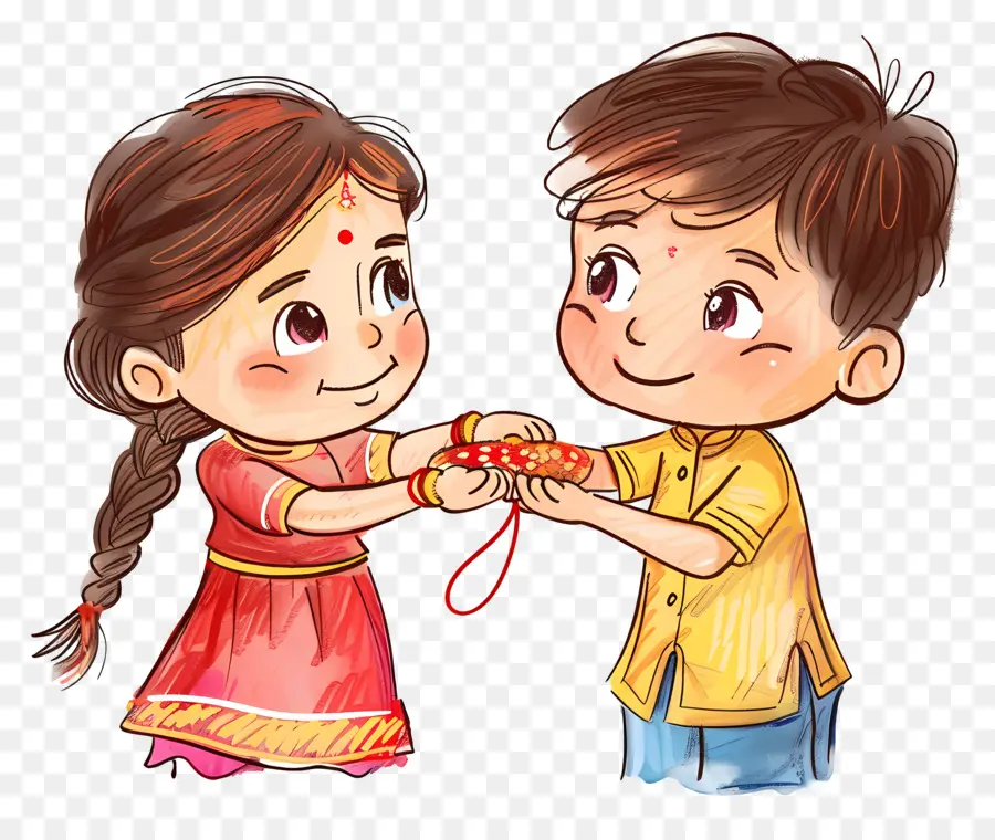 Raksha Bandhan，เด็ก PNG