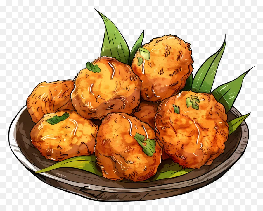 Batata Vada，ลูกทอด PNG