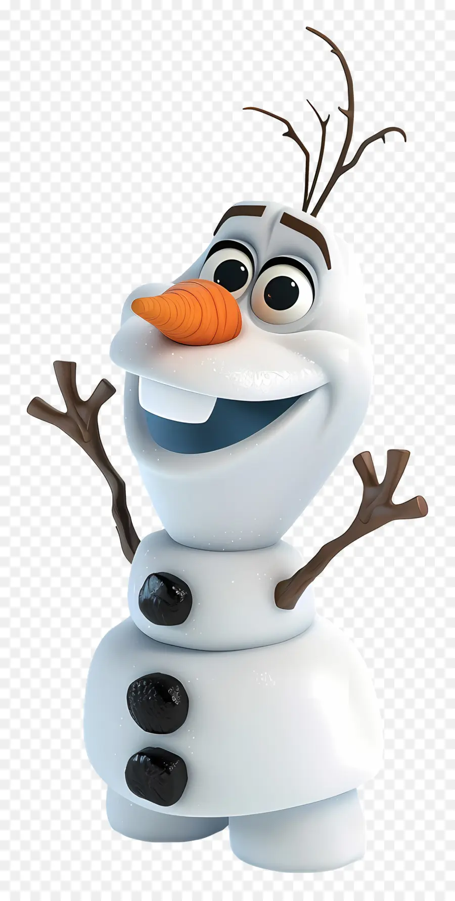 ถูกแช่แข็ง Olaf，ลา PNG