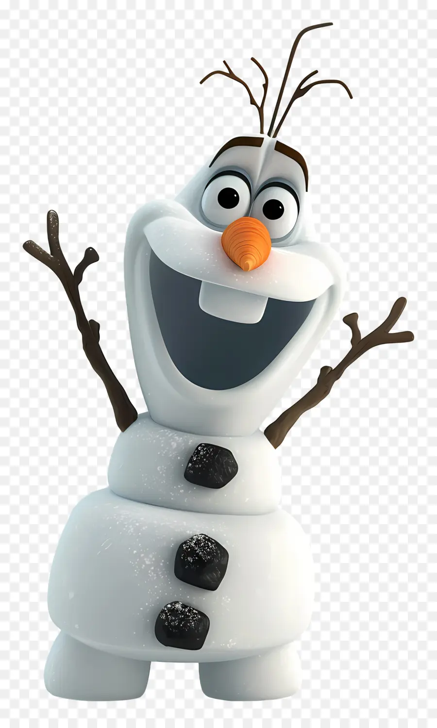 ถูกแช่แข็ง Olaf，ลา PNG