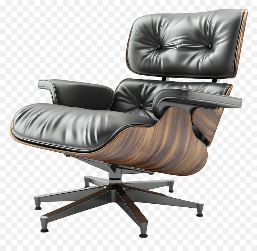 เก้าอี้เลานจ์ Eames，เก้าอี้ PNG