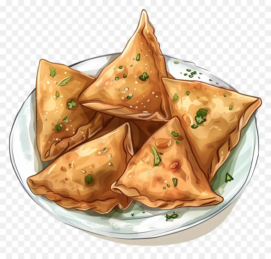 อาหาร Samosa，สมาโซส PNG