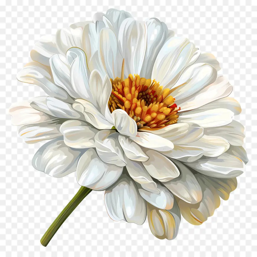 สีขาว Marigold，ดอกไม้สีขาว PNG