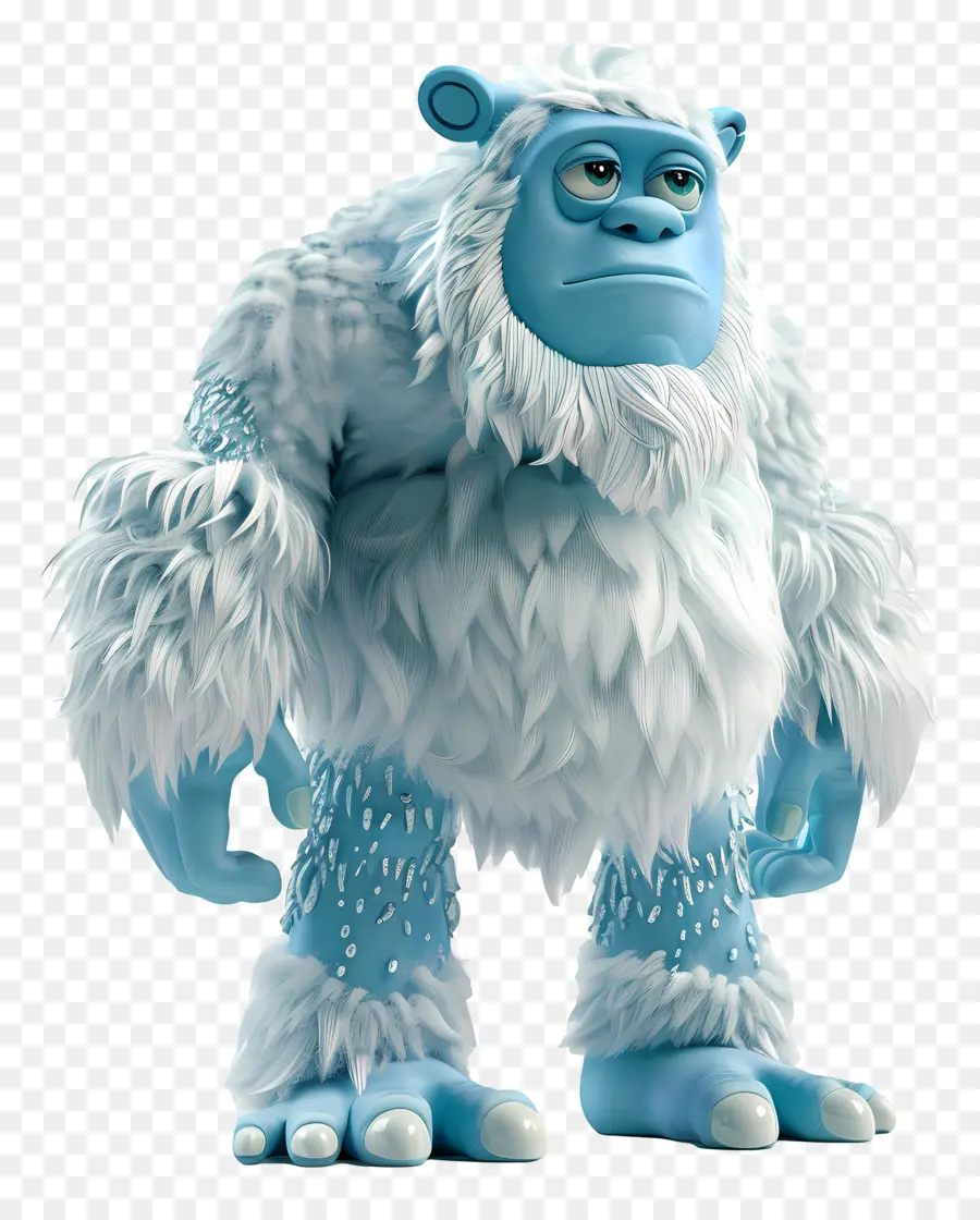 Yeti，สีน้ำเงินเยติ PNG