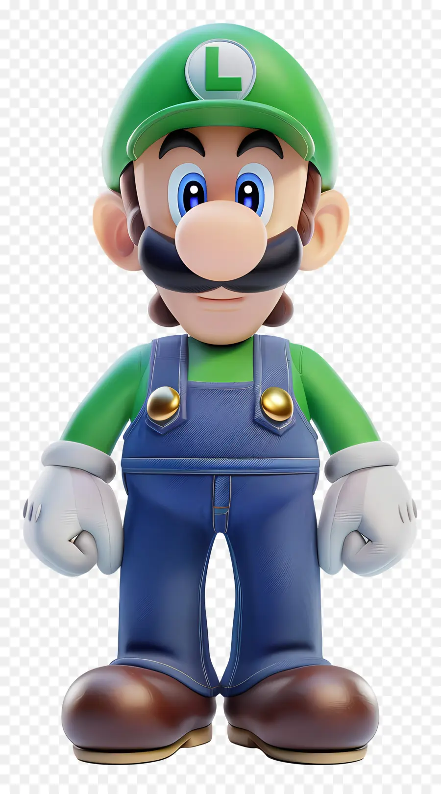 Luigi，ตัวละครสีเขียว PNG