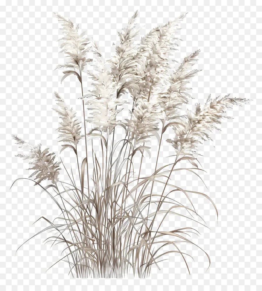 Miscanthus Sinensis，กก PNG