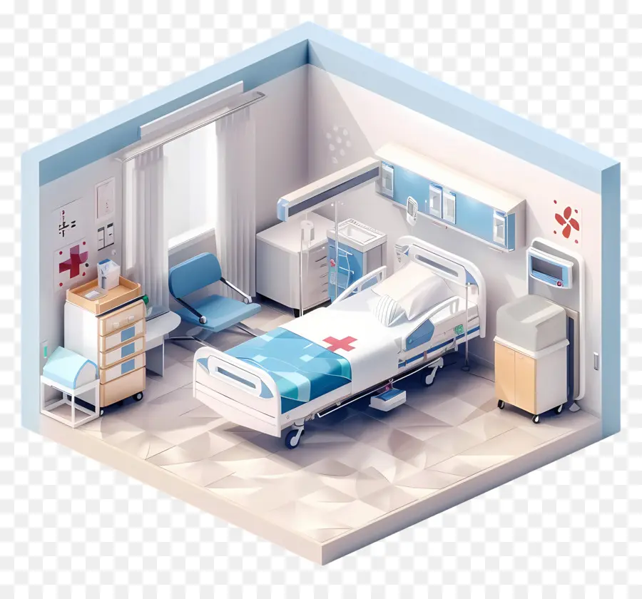 ห้องโรงพยาบาลเรียบง่าย，โรงพยาบาลห้อง PNG