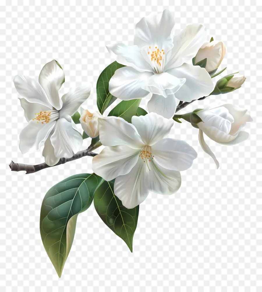 อาลีโอ้อาลีมานี่หน่อยดอกไม้，ต้นไม้ดอกสีขาว PNG