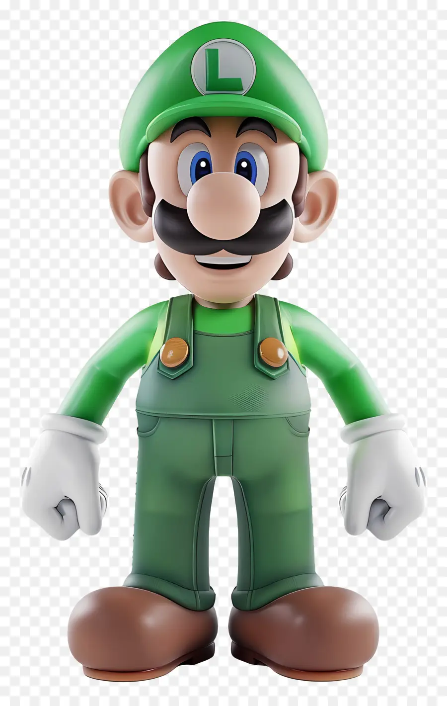 Luigi，ตัวละครสีเขียว PNG