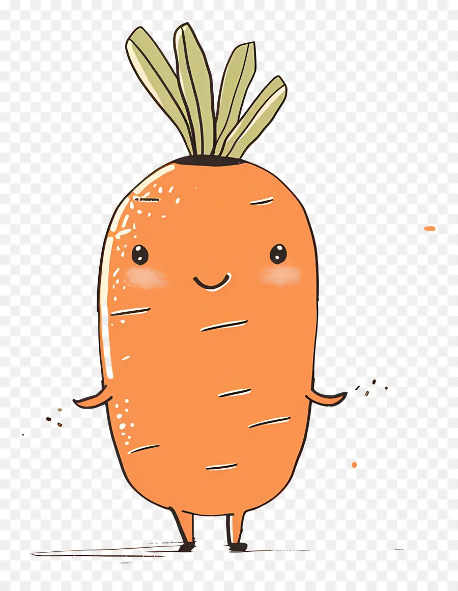แครอท，การ์ตูนปักแครอท PNG