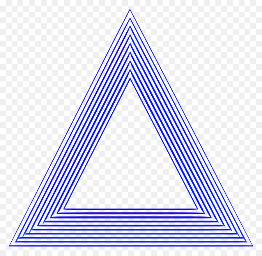 ร่างสามเหลี่ยม，สามเหลี่ยมสีฟ้า PNG