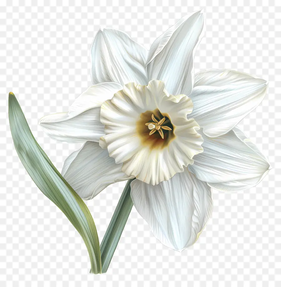 ดอกแดฟโฟดิลสีขาว，Daffodil ดอกไม้ PNG