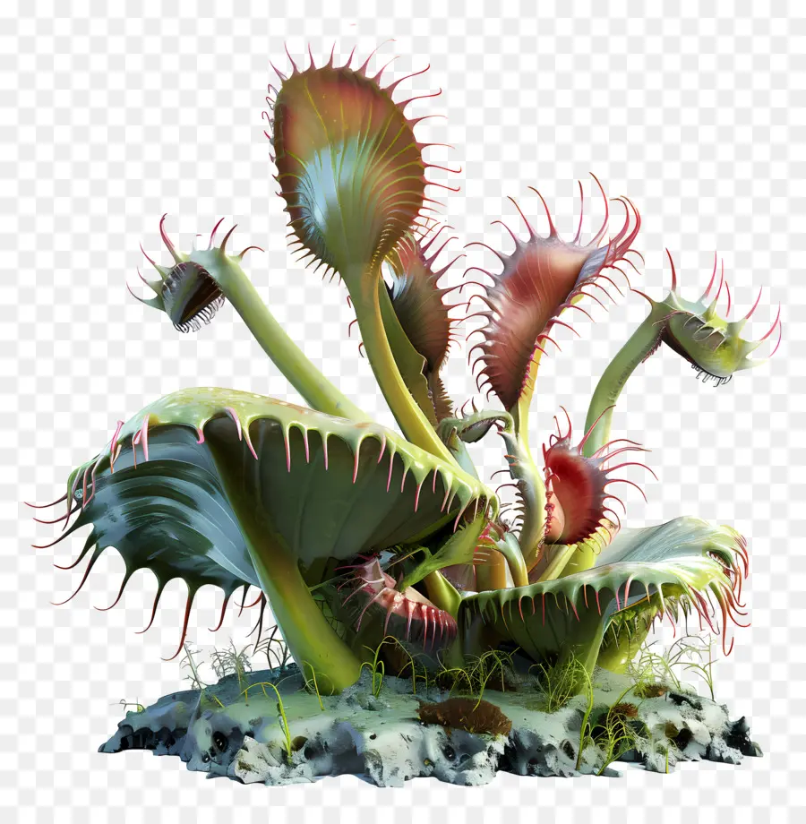 กับดักแมลงวันยักษ์วีนัส，Venus Flytrap PNG