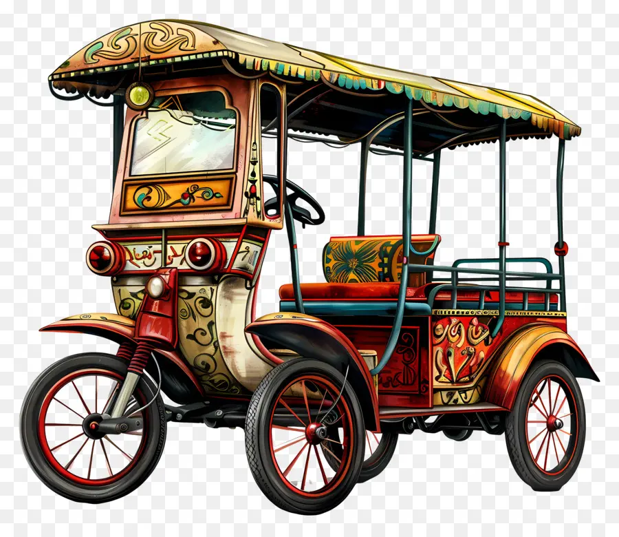 อัตโนมัติ Rickshaw，เหล้าองุ่นชนิดรถ PNG