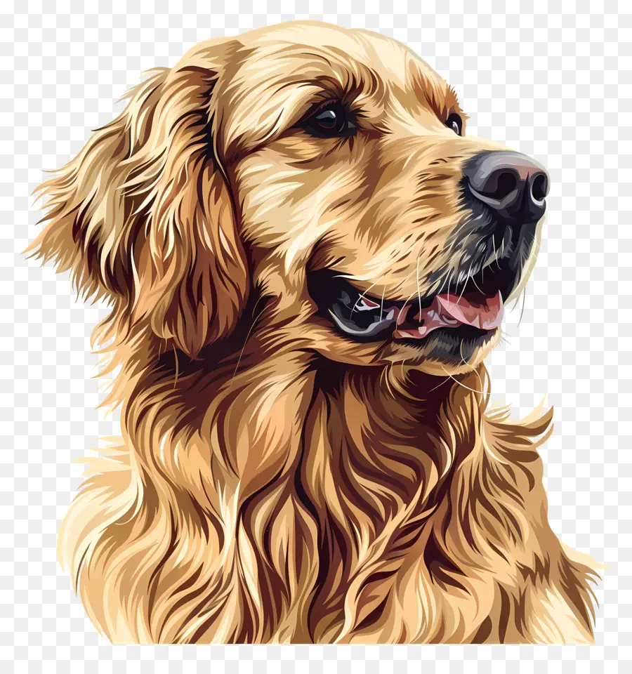 สุนัข Golden Retriever，โกลเด้นรีทรีฟเวอร์ PNG