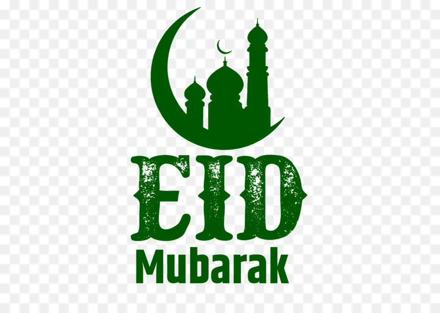 อีด，โลโก้ Eid Mubarak PNG