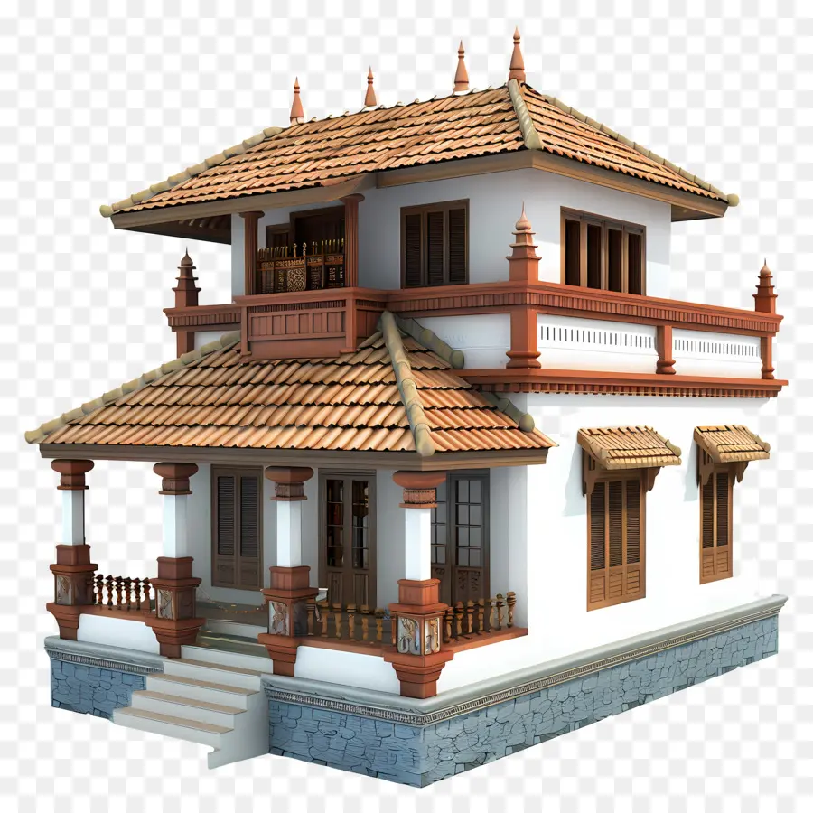 บ้าน Kerala，บ้านดั้งเดิม PNG